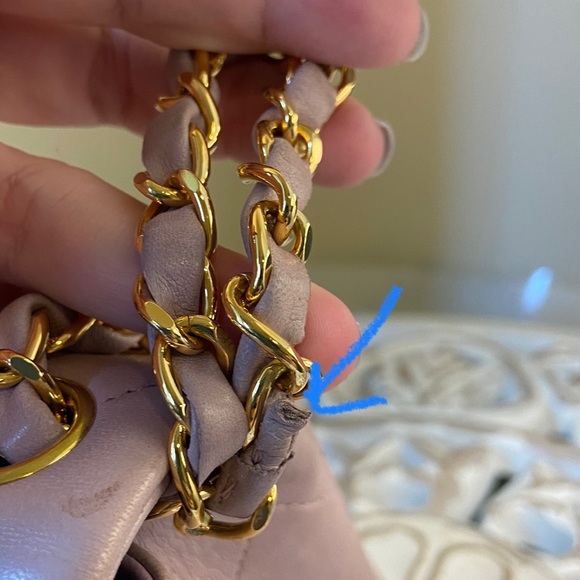 Vintage Chanel Lambskin Lavender Mini Square Flap Bag - Picture 12 of 15